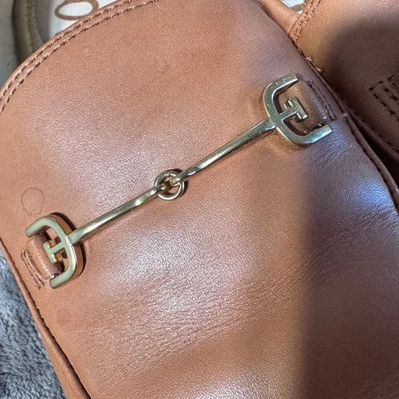 Sam Edelman Loraine Bit Loafers Size 9 French Sand Leather - Picture 5 of 7